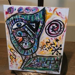 Original Abstract Picture 11 x 14